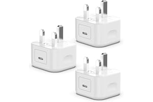 PAIMIAN USB C Plug [MFi Certified] iPhone Charger 3Pack USB C Wall Charger 20W Fast Power Adapter Plug for iPhone 15 14 13 12 11 Plus/Pro/Pro Max/mini/Galaxy/Samsung/Huawei/Honor