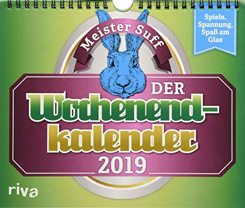 Der Wochenendkalender 2019: Spiele, Spannung, Spaß am Glas