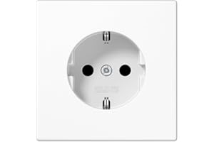 JUNG LS 1520 KI WW presa energia Tipo F Bianco