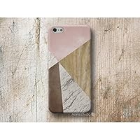 Rosa Holz Weiß Marmor Hülle Handyhülle für iPhone 4 4s 5 5se se 5C 5S 6 6s 7 Plus iPhone 8 Plus iPod 5 6
