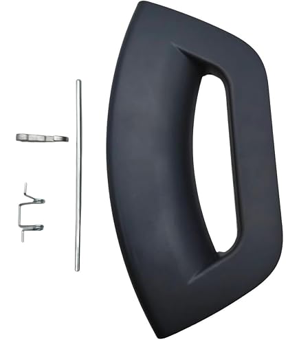 DL-pro Maniglia per porta Indesit Ariston C00075323 Bauknecht Whirlpool 482000022682 Maniglia di ricambio per apriporta WS WD W W Lavatrice asciugatrice asciugatrice