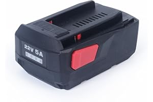 La batería de Litio – Ion de Repuesto hhimxpo 22V 5A es Compatible con Las Herramientas eléctricas inalámbricas Hilti B22 21,6 V 22 V