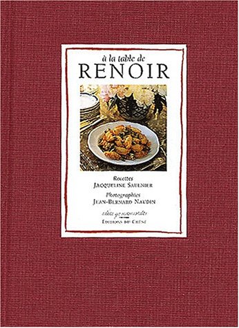 couverture de : A la table de Renoir