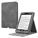 Produktbild Fintie Hülle für Kindle Paperwhite (10. Generation 2018 / alle Vorgängermodelle) - Multi-Winkel Betrachtung Schutzhülle mit Auto Sleep/Wake und Standfunktion, Rustikal grau