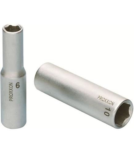 PROXXON Tiefbett-Steckschlüsseleinsatz 22 Mm – Robust, Langlebig Für 3/8' Antrieb