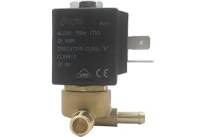 JAIYNIYADAKATA Jiayin JYZ-5 2/2 voies AC 230 V 50 Hz G1/8" 4 mm Normalement Fermé Électrovanne Électrovanne d'eau N/C pour générateur de flux de gaz