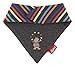 sigikid Baby Boys 0-24m Wendehalstuch Baby Neckerchief, Grey (Dark Melange Grey), One Size
