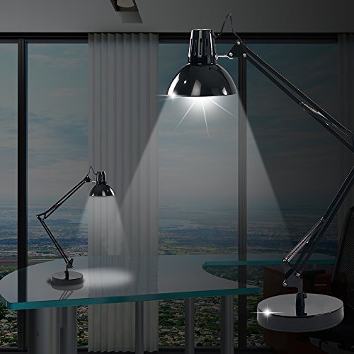 Preisvergleich Produktbild MIA Light Architekt Schreib 820mm / Retro / Schwarz / Lampe Architektenlampe Architektenleuchte Bürolampe Büroleuchte Gelenkarmlampe Gelenklampe Gelenkleuchte Schreibtischlampe Schreibtischleuchte
