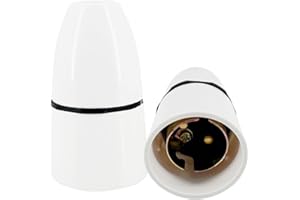 XWYDZ 2 Pcs Ceiling Light Fitting Light Fittings Light Fitting Parts Ceiling Light Fittings uk Bayonet Light Fitting,for Accessory Lamp Holders For Chandeliers, Ceiling Lamps, Wall Lamps, Ceiling Lamps