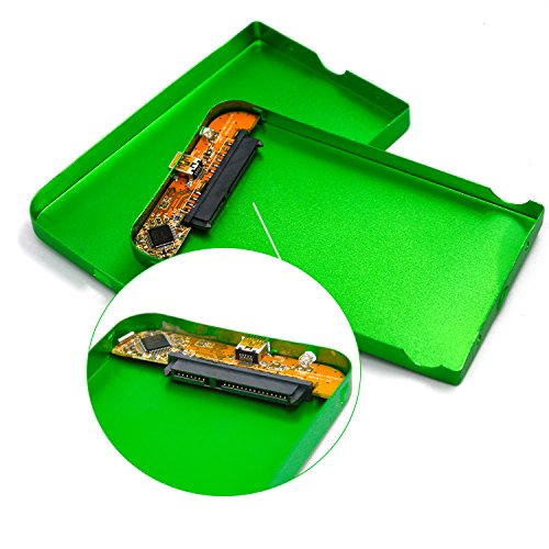 Portable 2.5 Zoll SATA USB 3.0 externe Festplatte Festplatte RS HDD Gehäuse Grün - 4