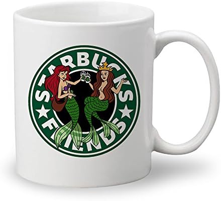 Ariel and friend starbuck Custom Mug Coffee and Tea