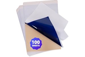 ‎ORGSTA ORGSTA 100 Sheets Tattoo Stencil Paper Tattoo Transfer Paper for Tattoo Compatible with S008 Printers & Tattoo Supplies A4 Size