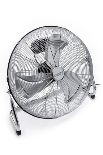 VENTILATOR WINDMACHINE 50cm Luftkühler Klimagerät Ventilator in Chrom Tischventilator 120W 3 verschiedene Geschwindigkeitsstufen STANDVENTILATOR Vollmetall - 8