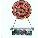 UKayed &reg; Down in One Darts Adult Drinking Game with Mini Dart Board and Shot Glasses