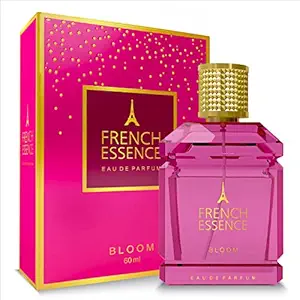 French Essence Bloom Perfume for Women, Long Lasting Scent Woody, Spicy & Earthy Fragrance for Women | 60ml