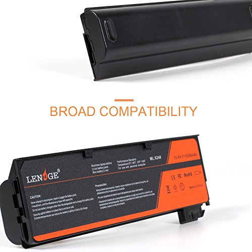 LENOGE Ersatz Hochleistung Akku Li-ion Laptop Batterie Für LENOVO ThinkPad X240 T440 T440S T450S X250 X260 K2450 T450 T460 L460 T550 W550S 5200mah - 2