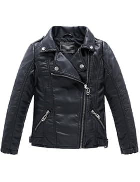 LJYH Kinderkragen motorrad KUNSTLEDER mantel Jungen Leder jacke