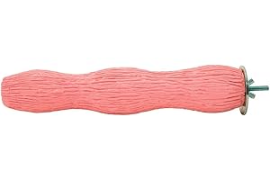 Northern Parrots Wavy Calcium Parrot Perch Jumbo Cockatoo Macaw