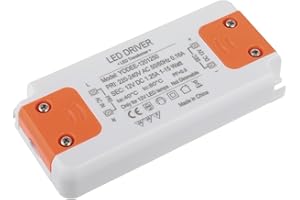 EPLZON 12V/DC 10W LED Transformer, Over-Voltage & Short-Circuit Protection, Intelligent Chipset, for G4 MR16 MR11 GU4 GU5.3 LED lamps (1 Pieces)