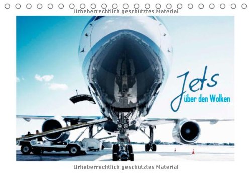 Jets über den Wolken (Tischkalender 2014 DIN A5 quer): Flugzeuge am Himmel (Tischkalender, 14 Seiten)