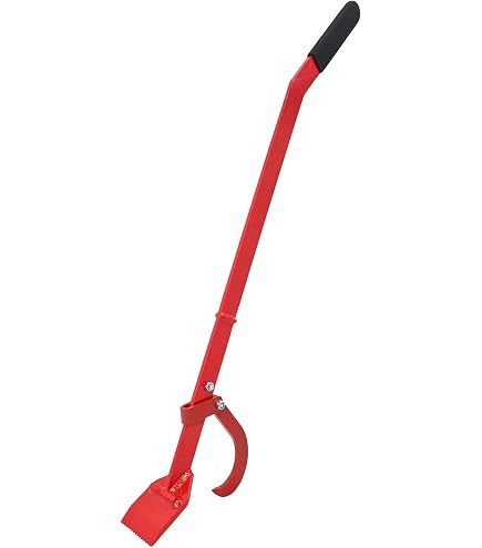 Fällheber 80cm Mit Wendehaken - Stammwender Aus Kohlenstoffstahl Für Stämme Bis 250mm, Rot