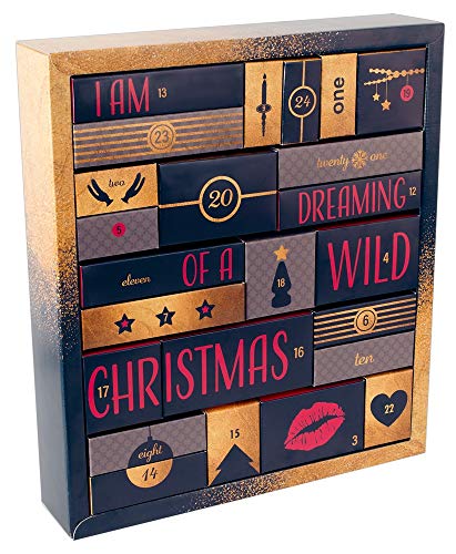 Preisvergleich Produktbild Adventskalender 2018 - erotischer Weihnachtskalender für Erwachsene, perfekte Geschenkidee, 24 Türchen mit Sex-Toys, Dessous, Kondomen, Gleitgel und vielem mehr