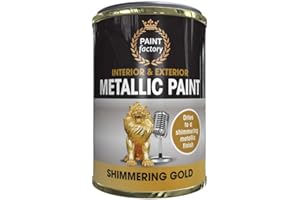 RAPIDE Paint Factory Metallic oil Paint Shimmering Gold 300ml