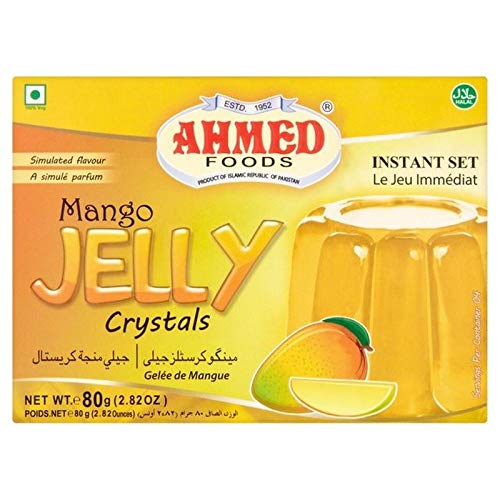 Preisvergleich Produktbild 6x Ahmed Mango Gelee Halal 80G