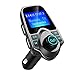 Produktbild VicTsing-Kfz Bluetooth Freisprechanlage FM Transmitter, Kfz MP3 Player, Radio, 1.44 Zoll Adapter Ladegerät KFZ-USB-gris