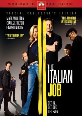The Italian Job - Mark Wahlberg as Charlie Croker; Charlize Theron as Stella Bridger; Mos Def as DVD
