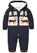 ZOEREA Toddler Newborn Baby Romper Jumpsuit Long Sleeve Christmas Knitted Sweater Xmas Jumper Sweatshirt Hoodie For 0-18 Months Baby Kids