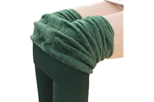 BESTOYARD Invierno cálido Polar Forrado Polainas Calcetines Calcetines Calientes térmicas Gruesas Polainas Negras Inferior para Mujeres niñas