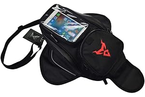 Chen0-Super Tanktasche für Motorräder & Motorräder mit starkem magnetischem GPS-Reise-Satteltasche, wasserdicht, Oxford, klein