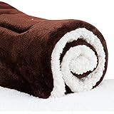 Micat® Super Soft Fleece-Haustier-Bett Bettdecken Welpen-Hundekatze Kissen Mats Vary von 9 Arten von Designs (M: 55*42cm, 007)