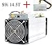 Produktbild Antminer Bitmain S9 14.5TH/s ASIC BTC Miner Bitcoin Miner Include APW3++ PSU