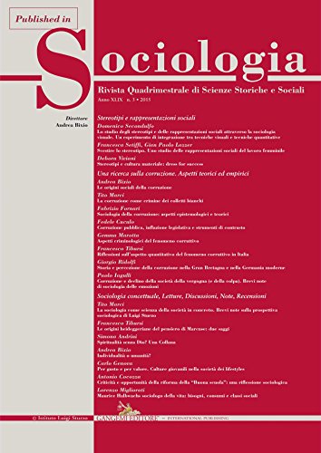 Download Sociologia della corruzione: aspetti epistemologici e teorici: Published in Sociologia n. 3/2015. Rivista quadrimestrale di Scienze Storiche e Sociali. ... teorici ed empirici (Sociologia 3 2015) Download Sociologia della corruzione: aspetti epistemologici e teorici: Published in Sociologia n. 3/2015. Rivista quadrimestrale di Scienze Storiche e Sociali. ... teorici ed empirici (Sociologia 3 2015)