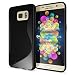 Produktbild NALIA Handyhülle für Samsung Galaxy S7, Ultra-Slim Silikon Case Cover Hülle, Dünne Crystal Schutzhülle, Etui Handy-Tasche Back-Cover Bumper, TPU Gummihülle für Samsung S7 Phone - S-Line Schwarz