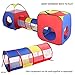 Produktbild Kids Play Tent, 4 in 1 Pop Up Tent Toddlers Crawl Tunnel Playhouse Ball Pit Folding Tent with Zipper Storage Bag Babies Toy Gifts for Children Girls Boys Indoor and Outdoor Use