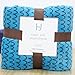 Produktbild CSXQHome Coral Fleece Decke, Klimaanlage Decke, Meditation Yoga Decken Decke, Flanell Solo Flugzeug, Decke, nap Handtuch, 127 cm * 178 cm, Beat Melodie blau