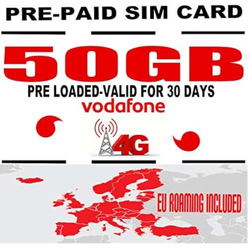 Amazon.co.uk vodafone top up card