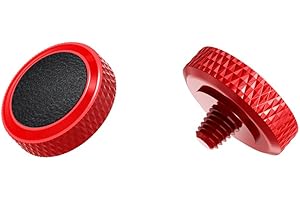 Ares Foto® Soft Release Button Pulsante di scatto ergonomico rilascio morbido *Pelle artificiale & ottone* per Fujifilm X100F X-T20 X-T2 X-PRO2 X100T X-E3 XPRO-1 X-T10 X100 X100S X-E2S X30 X20 X10