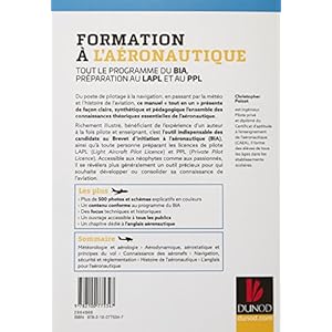 Formation à l'aéronautique - Tout le programme du BIA, préparation au LAPL et au PPL Livre en Ligne - Telecharger Ebook
