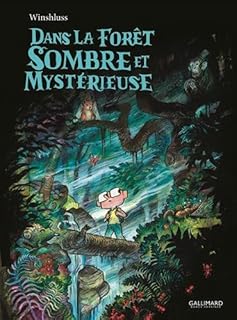 jaquette livre Dans la forêt sombre et mystérieuse