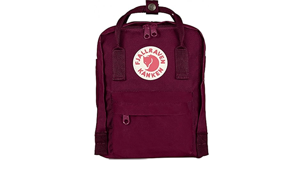 kanken mini plum