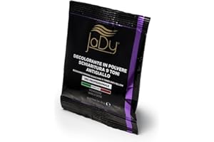 JaDy - Polvo Decolorante Profesional | Anti-Amarillo con Aceite de Germen de Trigo | Aclara hasta 9 Tonos | Fórmula No Volátil, Rubio, 35 g (Paquete de 1)
