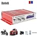 Produktbild Mini Bluetooth HiFi Auto 12V Mini Bluetooth HiFi Auto KFZ MP3 Stereo Audio Endstufe Amplifier Verstärker Car Audio Amplifier AMP Roller Booster Radio MP3 Verstärker MP3 für Auto KFZ PKW Motor CD DVD