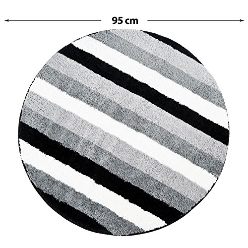 SKY Badematte Leon – Größe wählbar – 70x120cm – Öko-Tex 100 zertifiziert - 5