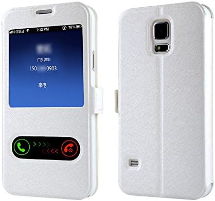 Case For Samsung Galaxy J5(2017),Fashion Window View Flip Wallet Cover Leather Case (5.2 inch)