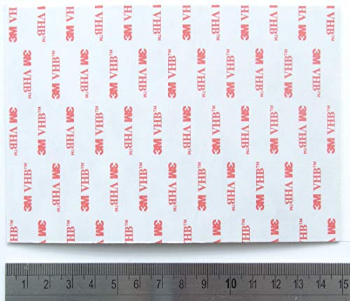 3 M VHB RP45 doble cara cinta de espuma de acrílico adhesivo hoja  A6 tamaño  15 cm x 10 cm)