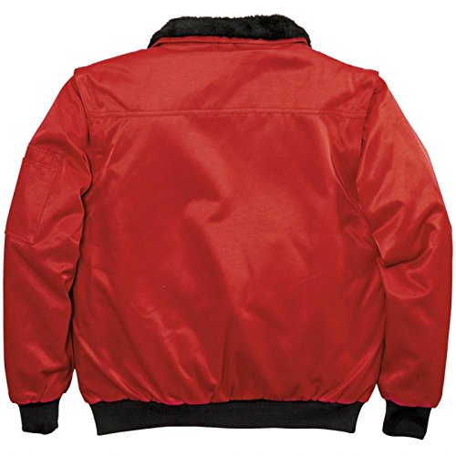 Outdoorjacke Übergangsjacke 3 in 1-Pilotenjacke Take-Off – Größe L – rot - 2